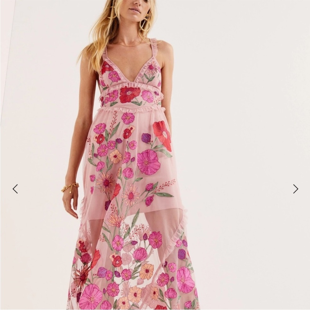 For Love and Lemons Kaylee maxi dress